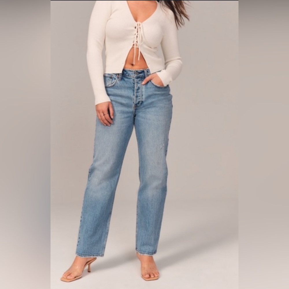 Abercrombie Curve Love - The 90’s Low Rise Baggy Jeans